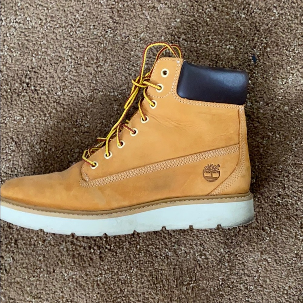 Timberlands worn once